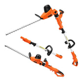 2 in 1 Corded Power Hedge Trimmer, 4.8Amp, 600W
